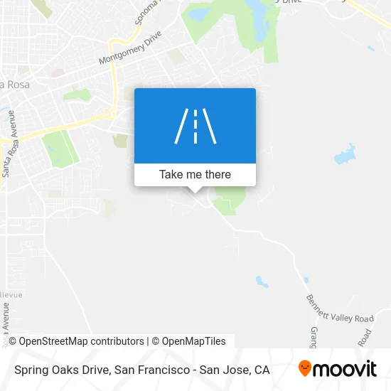 Spring Oaks Drive map
