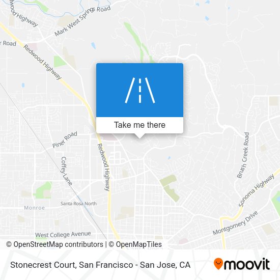 Mapa de Stonecrest Court