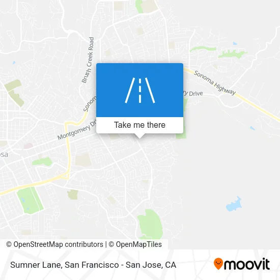 Sumner Lane map