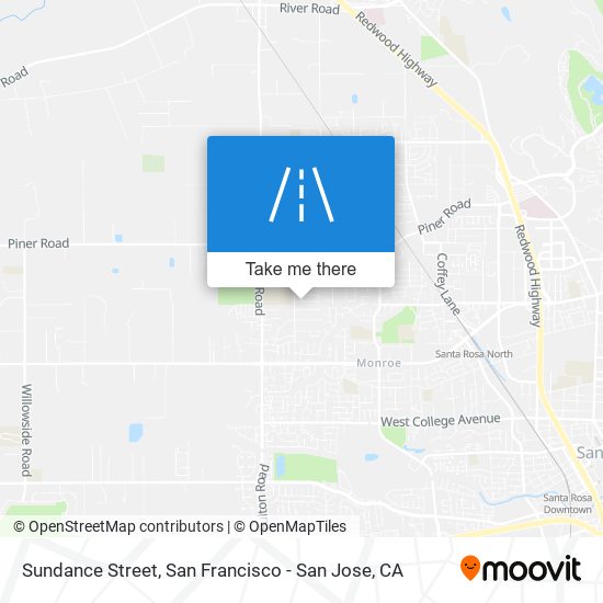 Sundance Street map