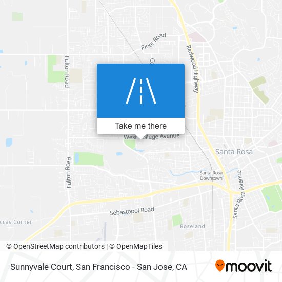 Sunnyvale Court map