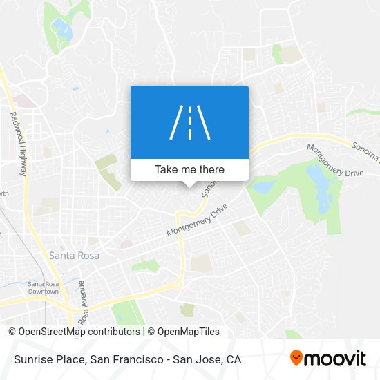 Mapa de Sunrise Place