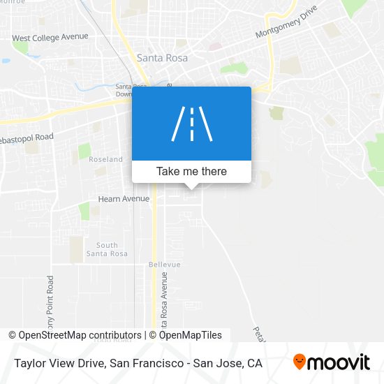 Taylor View Drive map