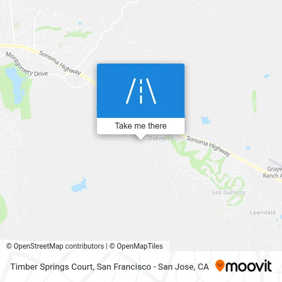 Timber Springs Court map