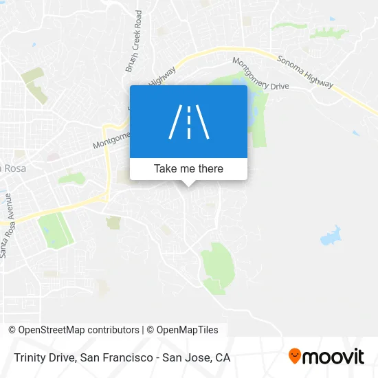 Trinity Drive map