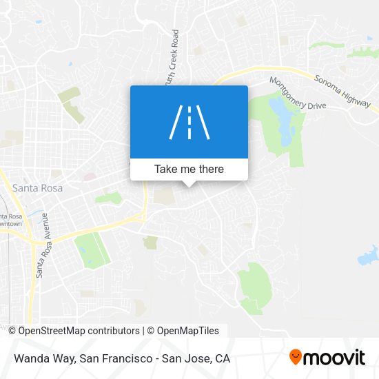Mapa de Wanda Way