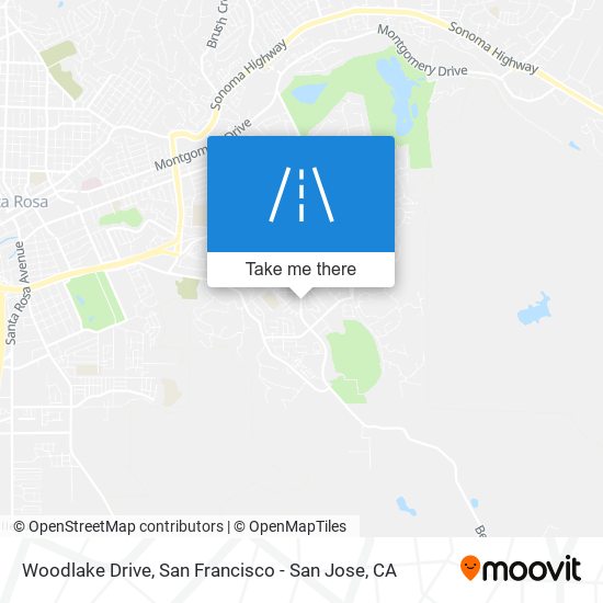 Mapa de Woodlake Drive