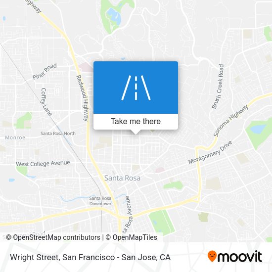 Mapa de Wright Street