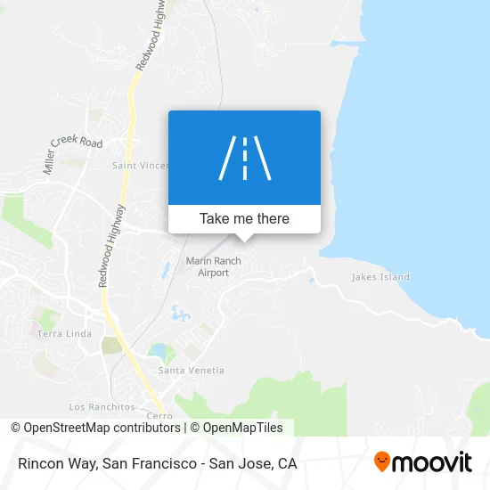 Rincon Way map