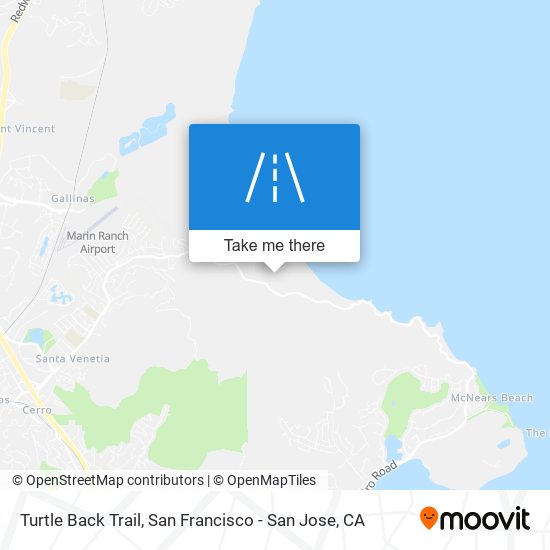 Mapa de Turtle Back Trail