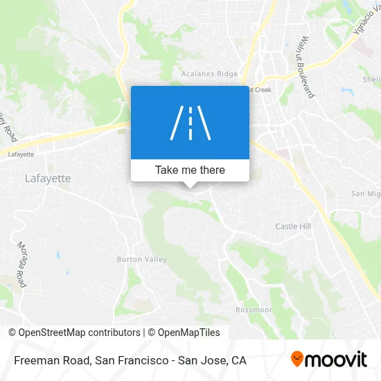 Freeman Road map