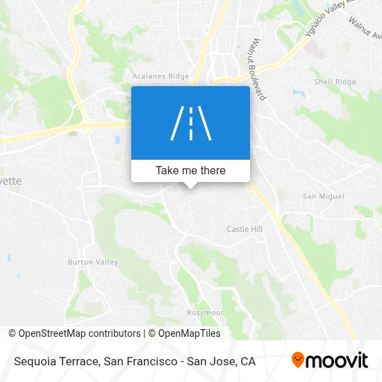 Sequoia Terrace map