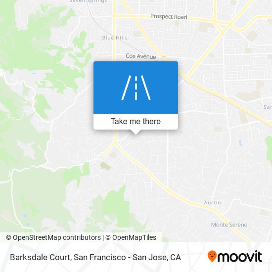 Mapa de Barksdale Court