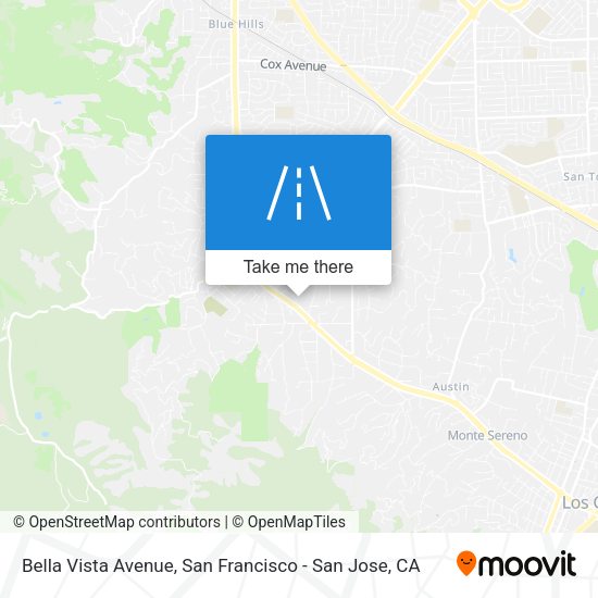 Mapa de Bella Vista Avenue