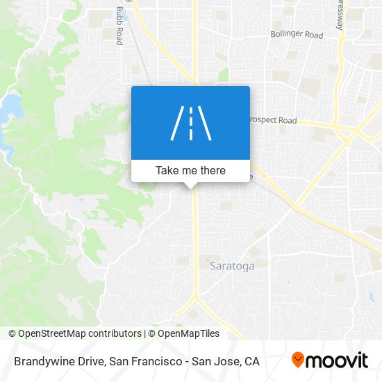 Brandywine Drive map