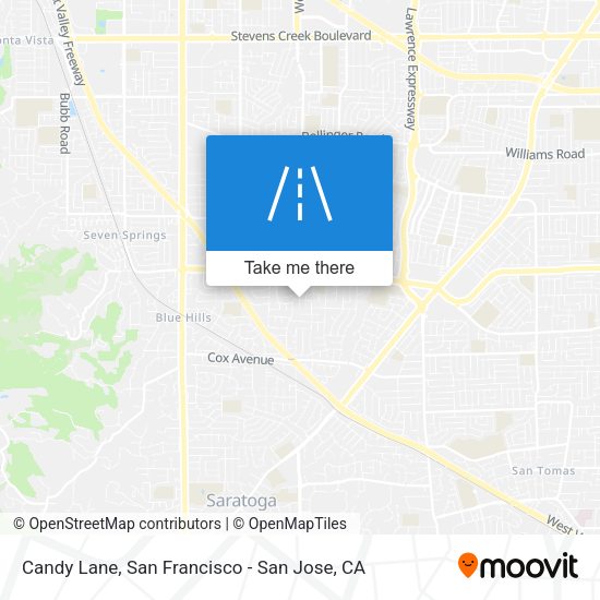 Mapa de Candy Lane