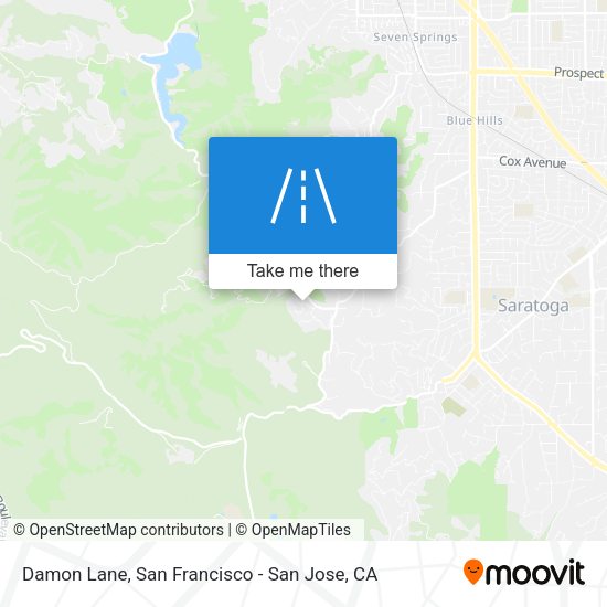 Mapa de Damon Lane