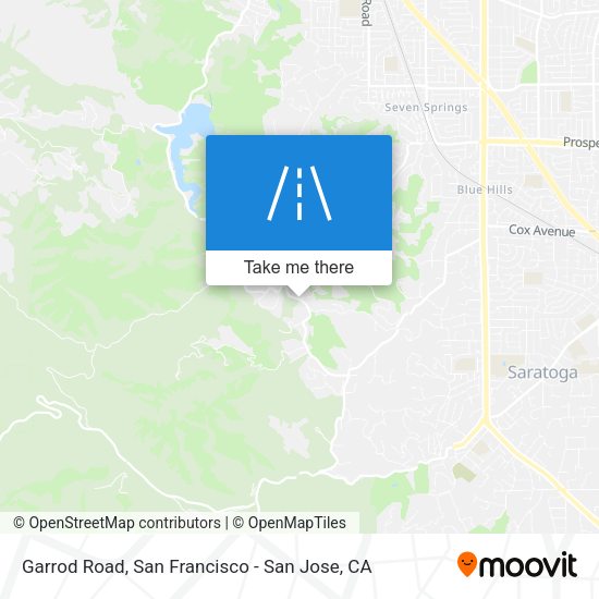 Mapa de Garrod Road