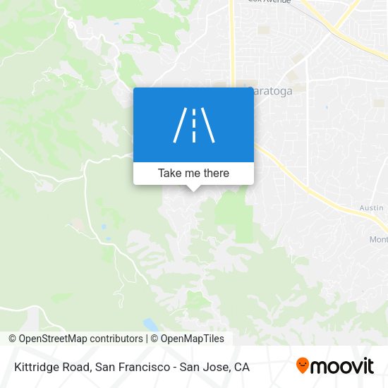 Mapa de Kittridge Road