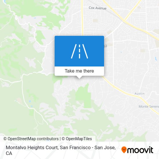 Montalvo Heights Court map