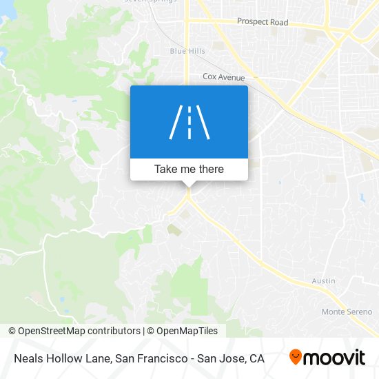 Mapa de Neals Hollow Lane