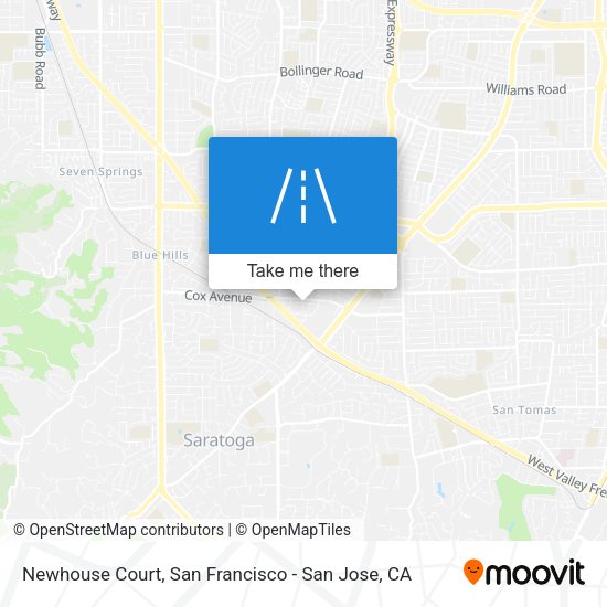 Mapa de Newhouse Court