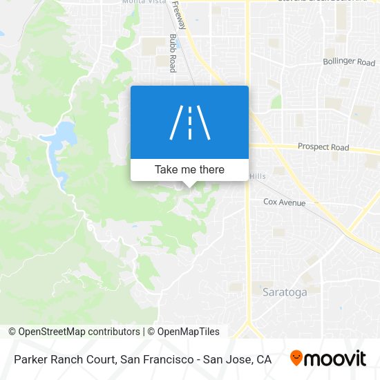 Mapa de Parker Ranch Court