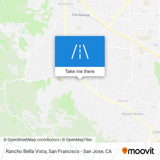 Rancho Bella Vista map