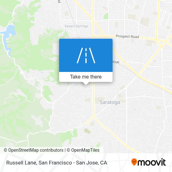 Mapa de Russell Lane