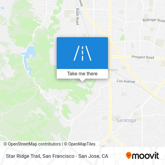 Mapa de Star Ridge Trail