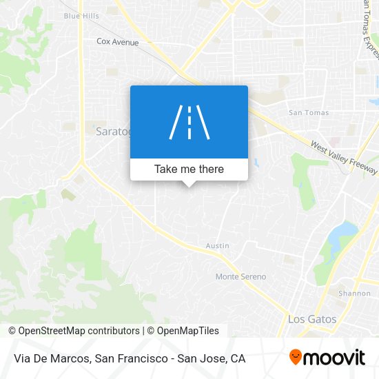 Mapa de Via De Marcos