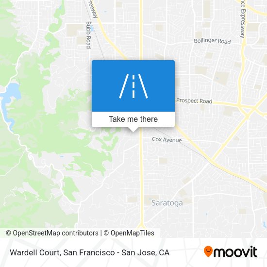 Wardell Court map