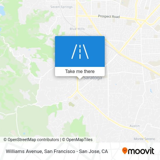 Mapa de Williams Avenue