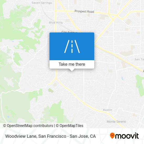 Mapa de Woodview Lane