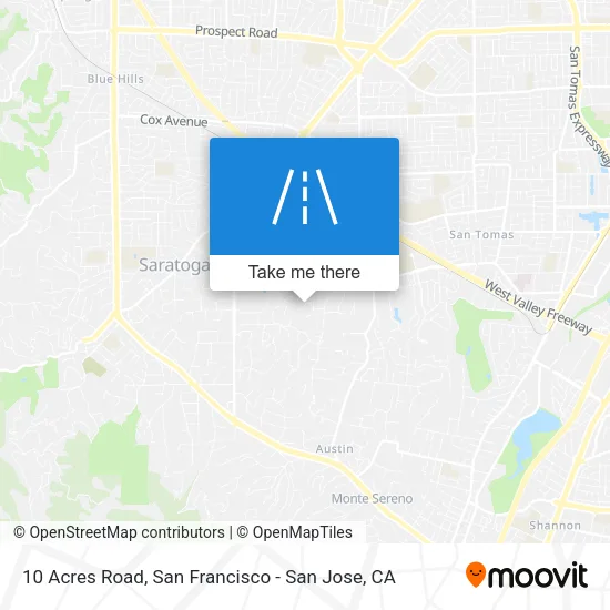 10 Acres Road map