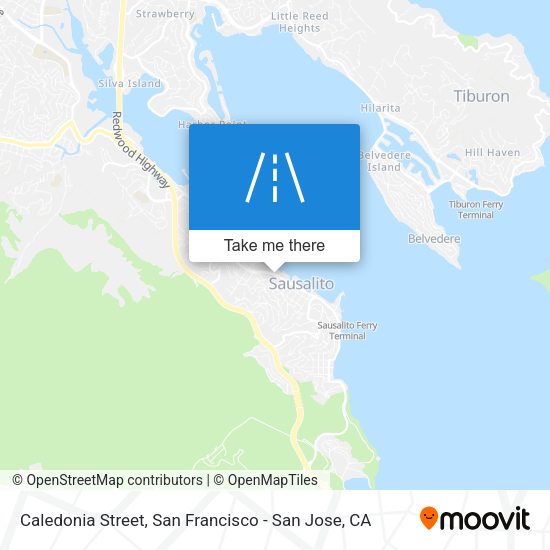 Caledonia Street map