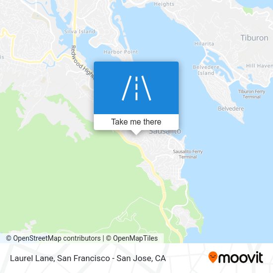 Mapa de Laurel Lane