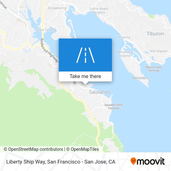 Mapa de Liberty Ship Way