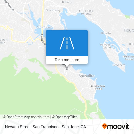 Mapa de Nevada Street