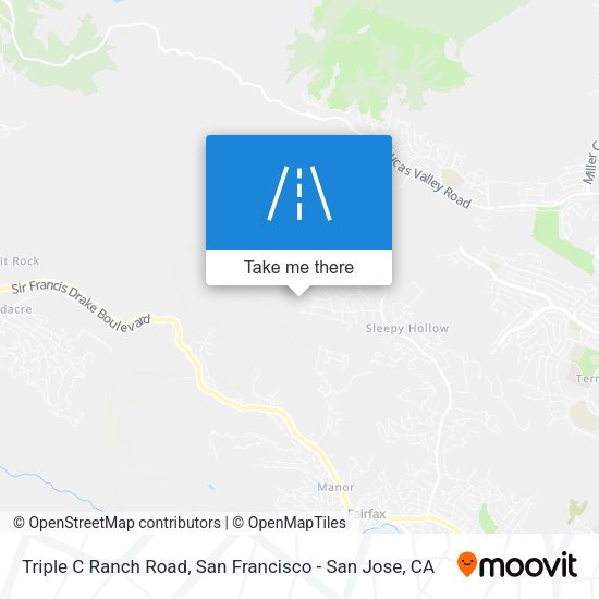 Mapa de Triple C Ranch Road
