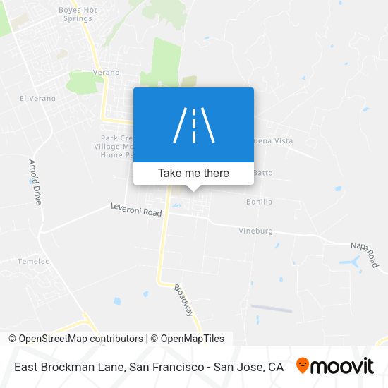 East Brockman Lane map