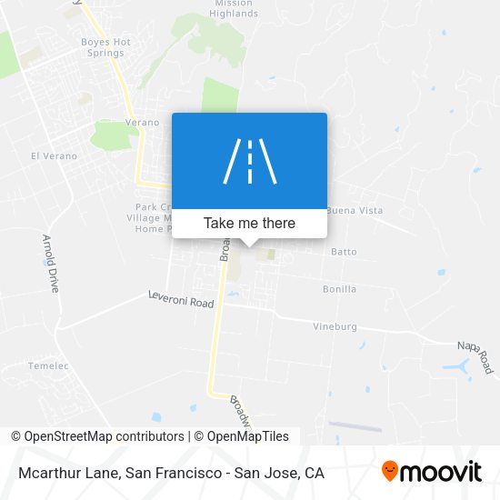 Mapa de Mcarthur Lane