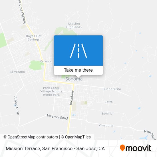 Mapa de Mission Terrace