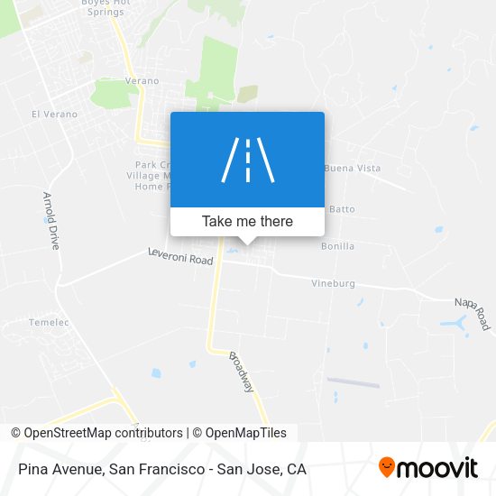 Mapa de Pina Avenue