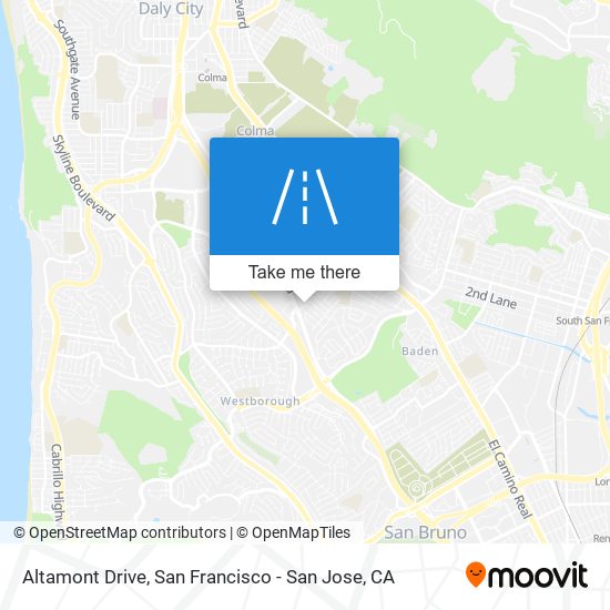 Altamont Drive map