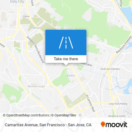 Camaritas Avenue map