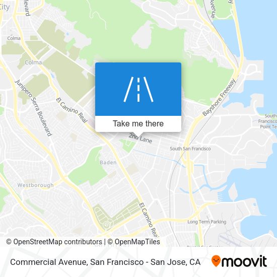 Mapa de Commercial Avenue