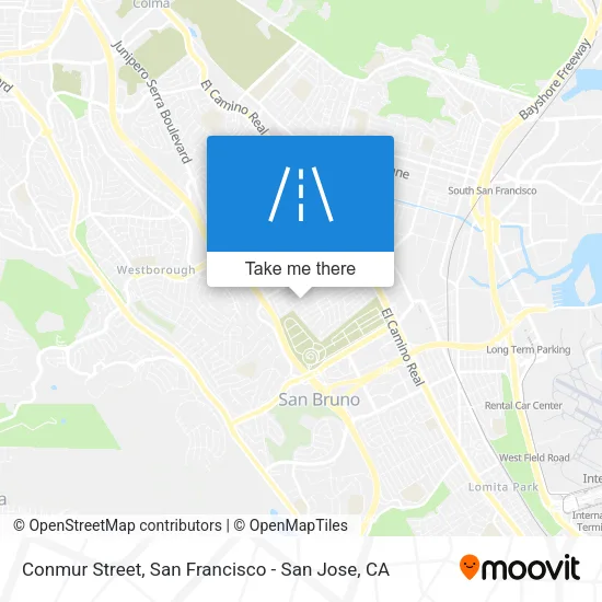 Conmur Street map