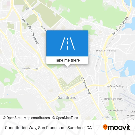 Constitution Way map