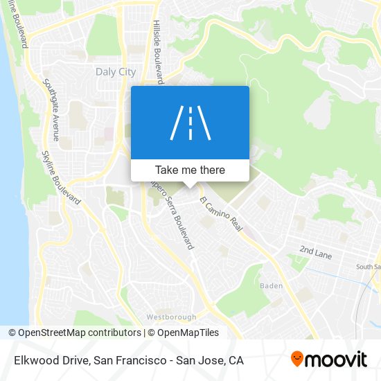 Mapa de Elkwood Drive